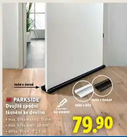 Lidl PARKSIDE Dvojité spodní těsnění ke dveřím nabídka