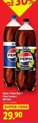 Lidl PEPSI / PEPSI MAX / PEPSI LEMON / MIRINDA nabídka
