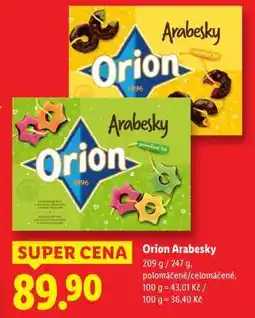Lidl Orion Arabesky nabídka
