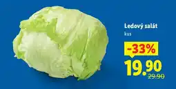 Lidl Ledový salát nabídka