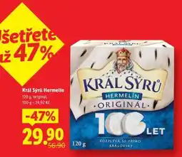 Lidl Král Sýrů Hermelín nabídka