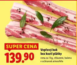 Lidl Vepřový bok bez kosti plátky nabídka