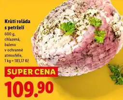 Lidl KRŮTÍ ROLÁDA S PETRŽELÍ nabídka