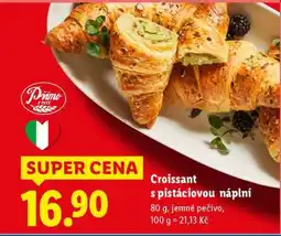 Lidl Croissant s pistáciovou náplní nabídka