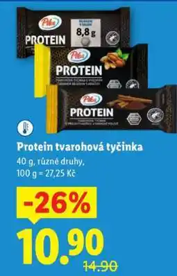 Lidl Protein tvarohová tyčinka nabídka