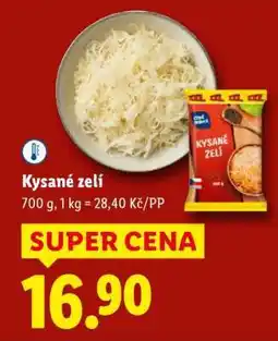 Lidl KYSANÉ ZELÍ nabídka