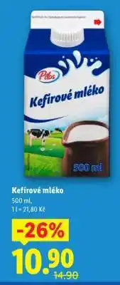 Lidl Kefírové mléko nabídka