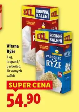 Lidl Vitana rýže nabídka