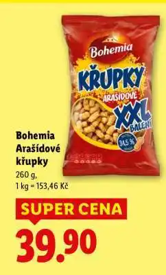 Lidl Bohemia Arašídové křupky nabídka