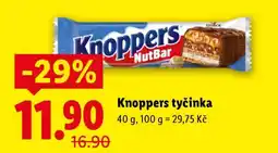 Lidl KNOPPERS Tyčinka nabídka