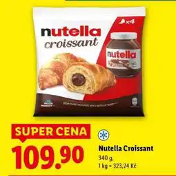 Lidl Nutella Croissant nabídka