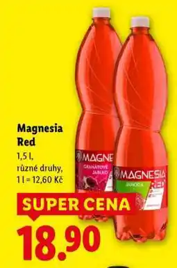 Lidl Magnesia red nabídka