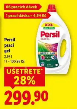 Lidl Persil prací gel nabídka