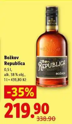 Lidl Božkov Republica nabídka