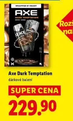 Lidl Axe Dark Temptation nabídka