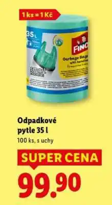 Lidl ODPADKOVÉ PYTLE 35 l nabídka