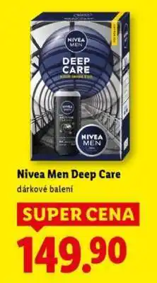 Lidl Nivea Men Deep Care nabídka