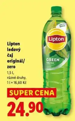 Lidl LIPTON LEDOVÝ ČAJ ORIGINÁL/ZERO nabídka