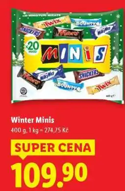 Lidl Winter Minis nabídka