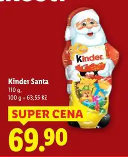 Lidl KINDER SANTA nabídka