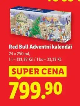 Lidl Red Bull Adventní kalendář nabídka