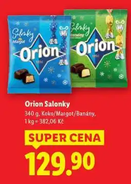 Lidl ORION SALONKY nabídka