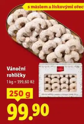 Lidl VÁNOČNÍ ROHLÍČKY nabídka