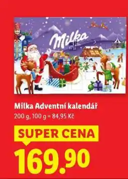 Lidl Milka Adventní kalendář nabídka