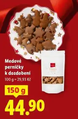 Lidl Medové perníčky k dozdobení nabídka