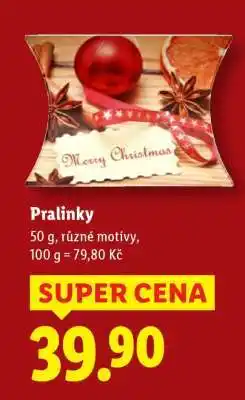 Lidl Pralinky nabídka