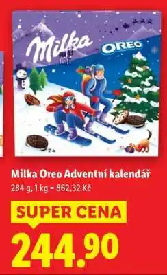 Lidl Milka Oreo Adventní kalendář nabídka