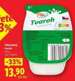 Lidl Odtučněný tvaroh nabídka