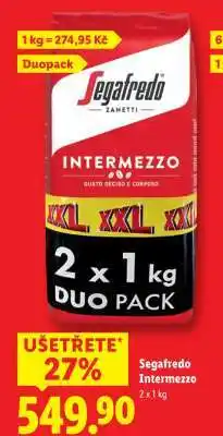 Lidl Segafredo Intermezzo nabídka