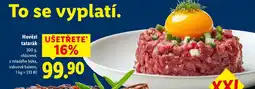 Lidl HOVĚZÍ TATARÁK nabídka