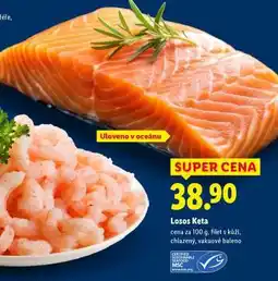 Lidl Losos keta nabídka