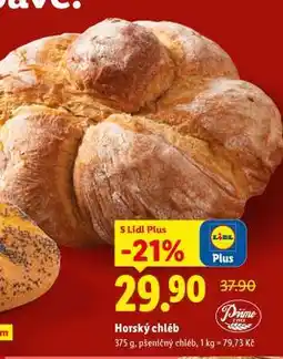 Lidl Horský chléb nabídka