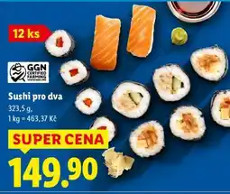 Lidl SUSHI PRO DVA nabídka