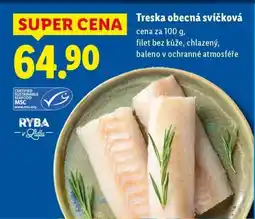 Lidl TRESKA OBECNÁ SVÍČKOVÁ nabídka
