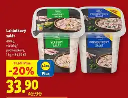 Lidl LAHŮDKOVÝ SALÁT nabídka