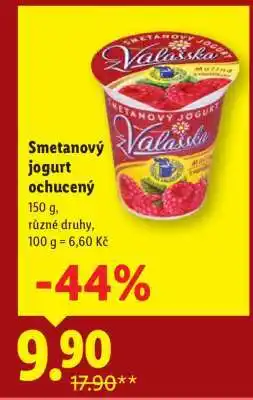Lidl SMETANOVÝ JOGURT OCHUCENÝ nabídka