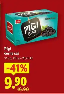 Lidl Pigi černý čaj nabídka