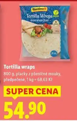 Lidl Tortilla Wraps nabídka