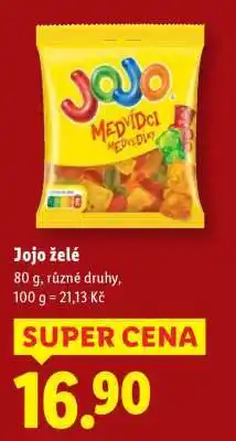 Lidl Jojo želé nabídka