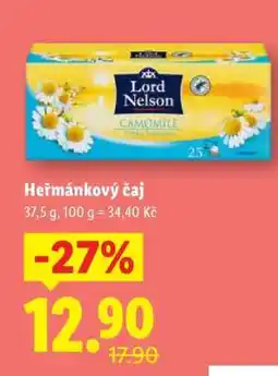 Lidl Heřmánkový čaj nabídka