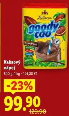 Lidl Kakaový nápoj nabídka