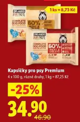 Lidl KAPSIČKY PRO PSY PREMIUM nabídka
