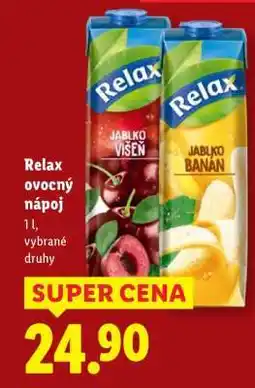 Lidl RELAX ovocný nápoj nabídka