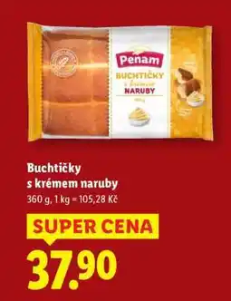 Lidl BUCHTIČKY S KRÉMEM NARUBY nabídka