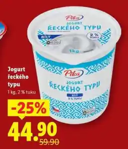 Lidl Pilos jogurt řeckého typu nabídka