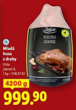 Lidl Mladá husa s droby nabídka